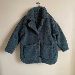 Oversized Shearling Coat